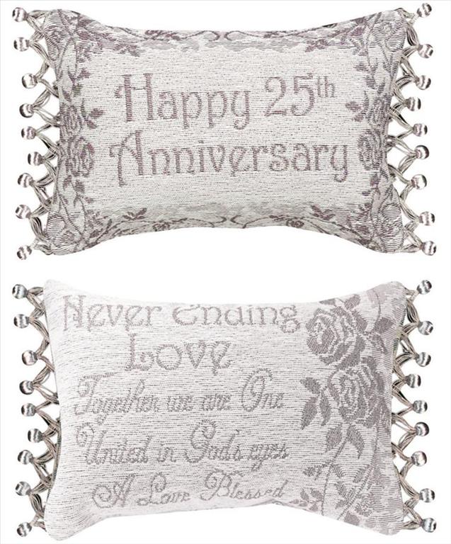 (image for) Pillow - Happy 25th Anniversary
