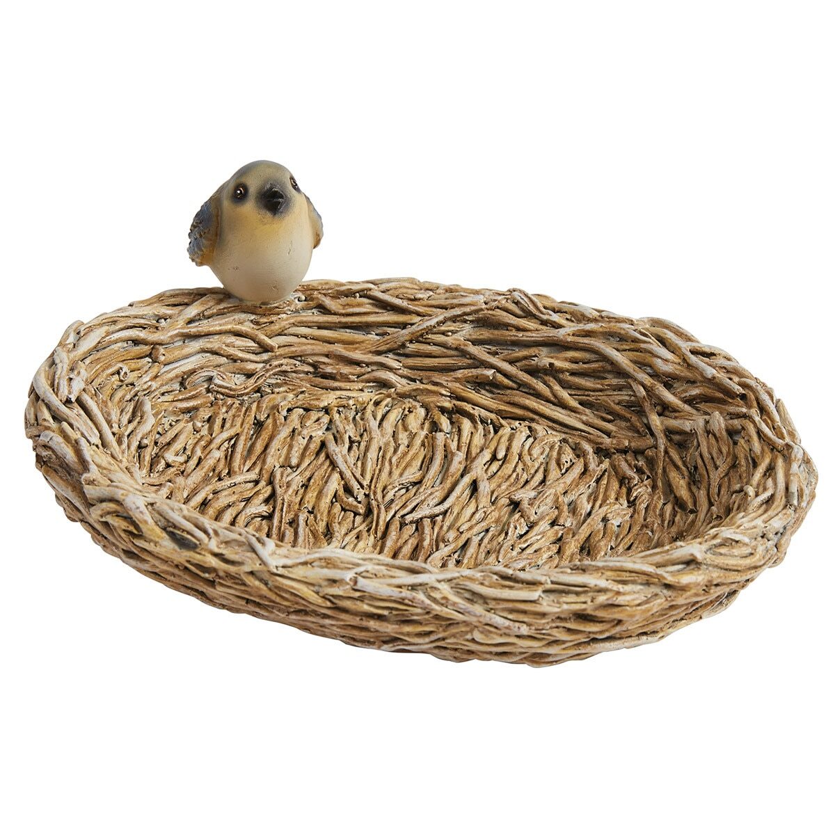 (image for) Bird Nest Soap Dish Cottage Bathroom Kitchen Cottage Decor