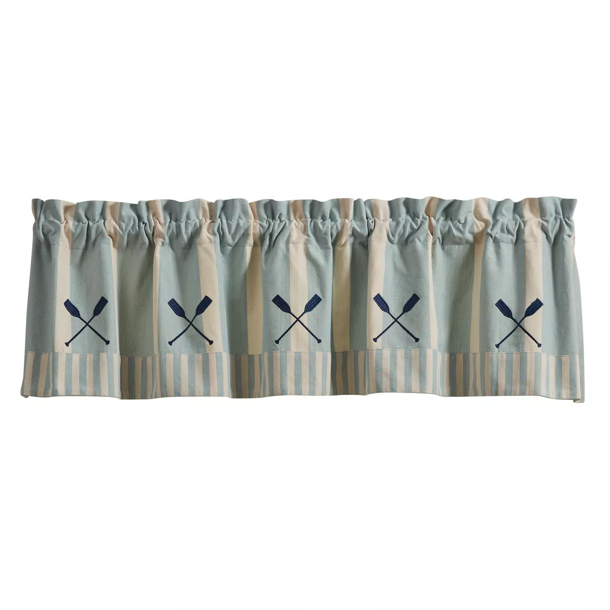 (image for) Boat Oar Window Valance Nautical Coastal Beach Home Decor