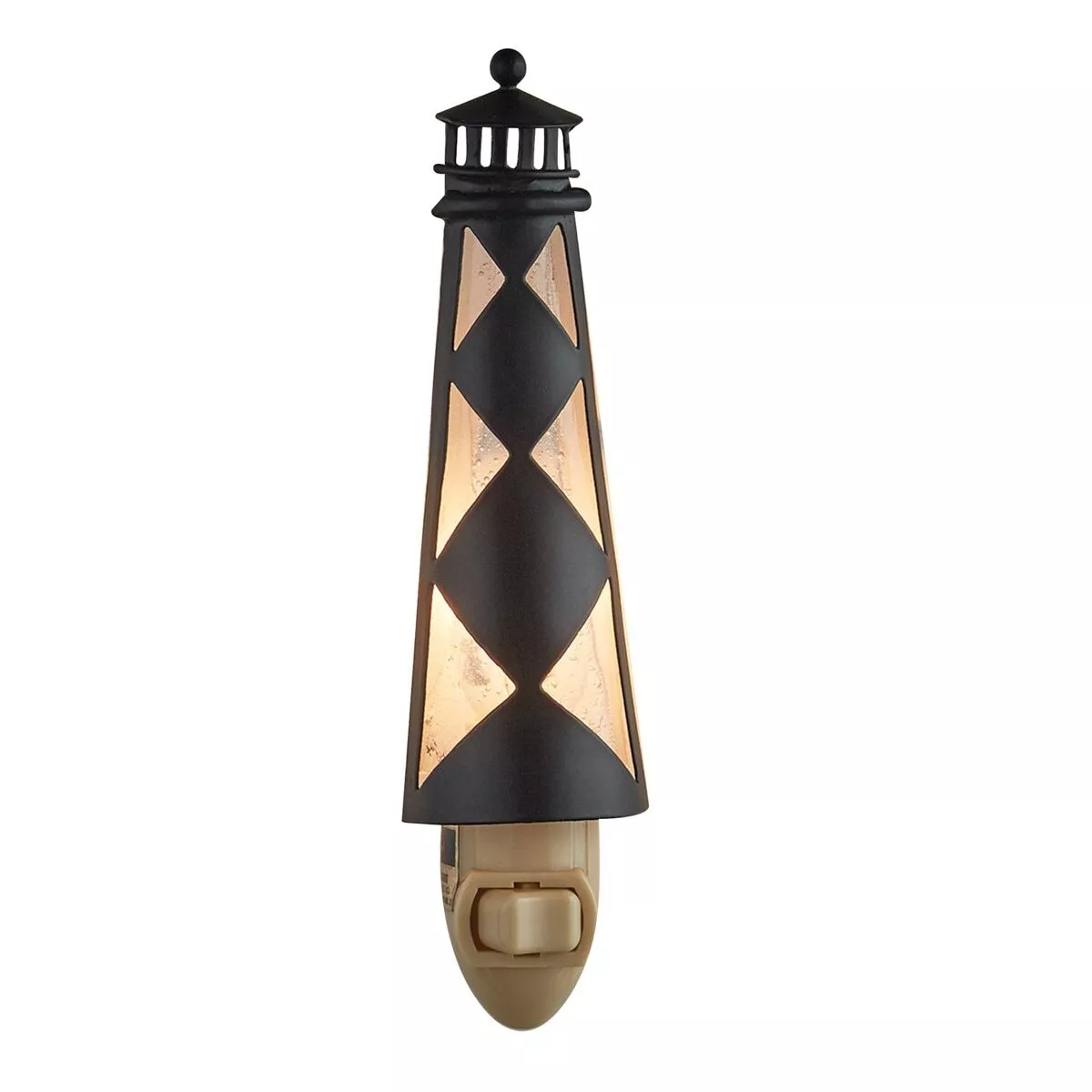 (image for) Lighthouse Night Light Plug In OBX Cape Lookout Outer Banks