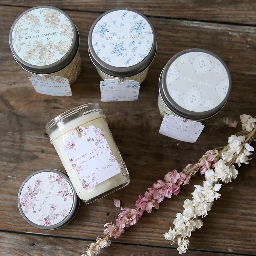 (image for) Shabby Chic Jar Candles