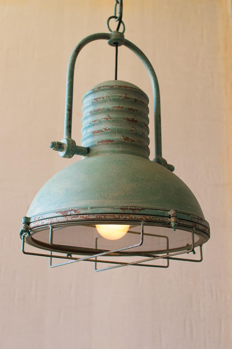 (image for) Metal Pendant Light Nautical Beach Coastal Decor