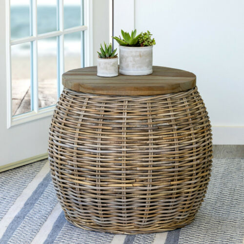 (image for) Basket Table Wood Top