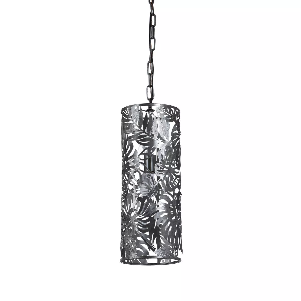 (image for) Metal Pendant Light Fixture Leaf Cutout
