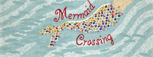 (image for) Mermaid Tail Runner Outdoor Safe Rug
