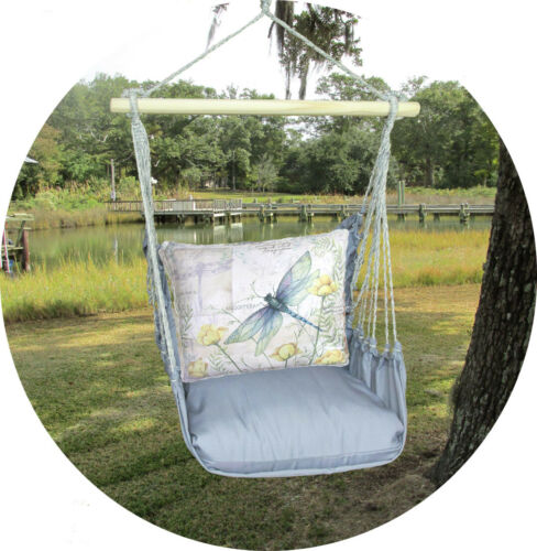 (image for) Dragonfly Hammock Outdoor Swing Chair Gray