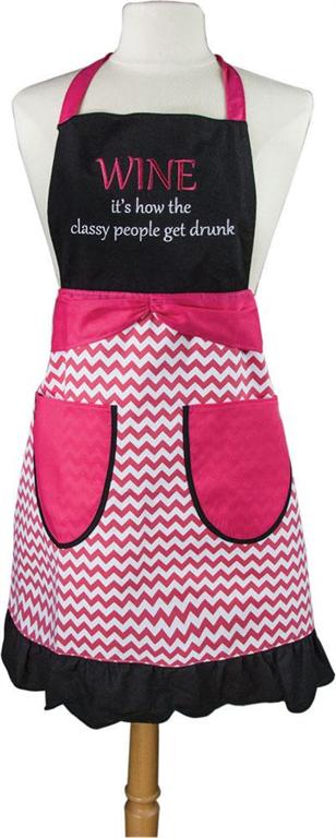 (image for) Apron - Wine Classy People