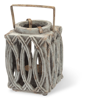 (image for) Cement Lantern Candle Holder