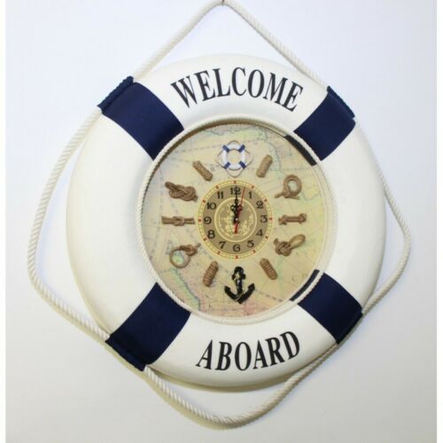 (image for) Life Ring Sailor's Knot Wall Clock