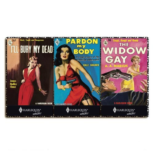 (image for) Harlequin Vintage Sirens matchbook Notepad Set