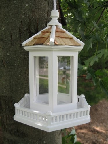 (image for) Bird Feeder - White Gazebo