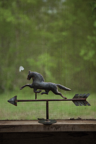 (image for) Galvanized Weathervane Horse