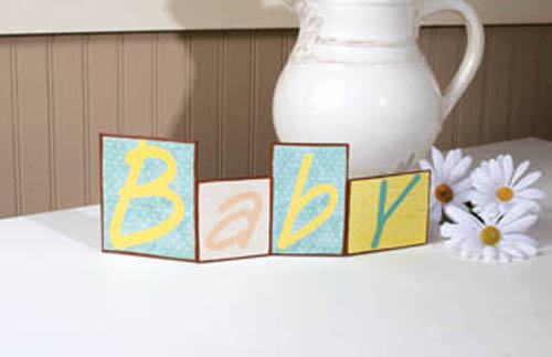 (image for) Baby Table Topper Sign